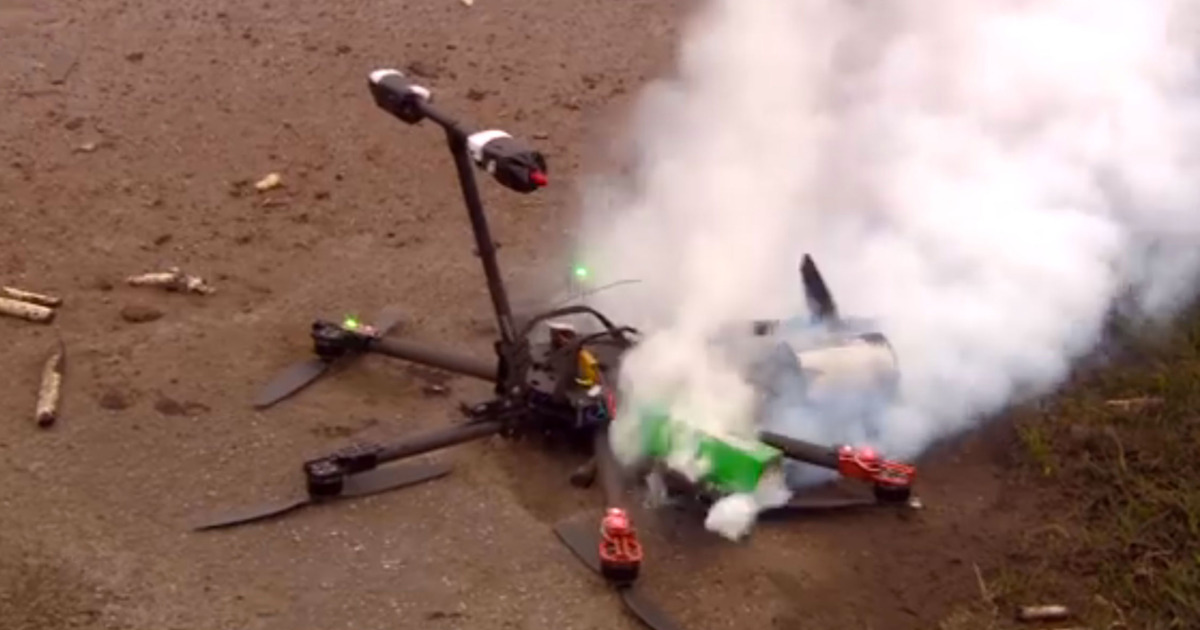 Drone russia crashes crash us